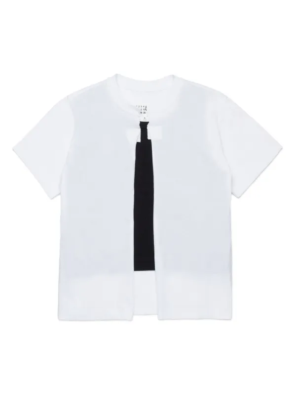 MM6 MAISON MARGIELA キッズ Tシャツ ホワイト MM6 tシャツ 入学式 キッズ 子供服 男の子 女の子 : ZOZOTOWN Yahoo!店