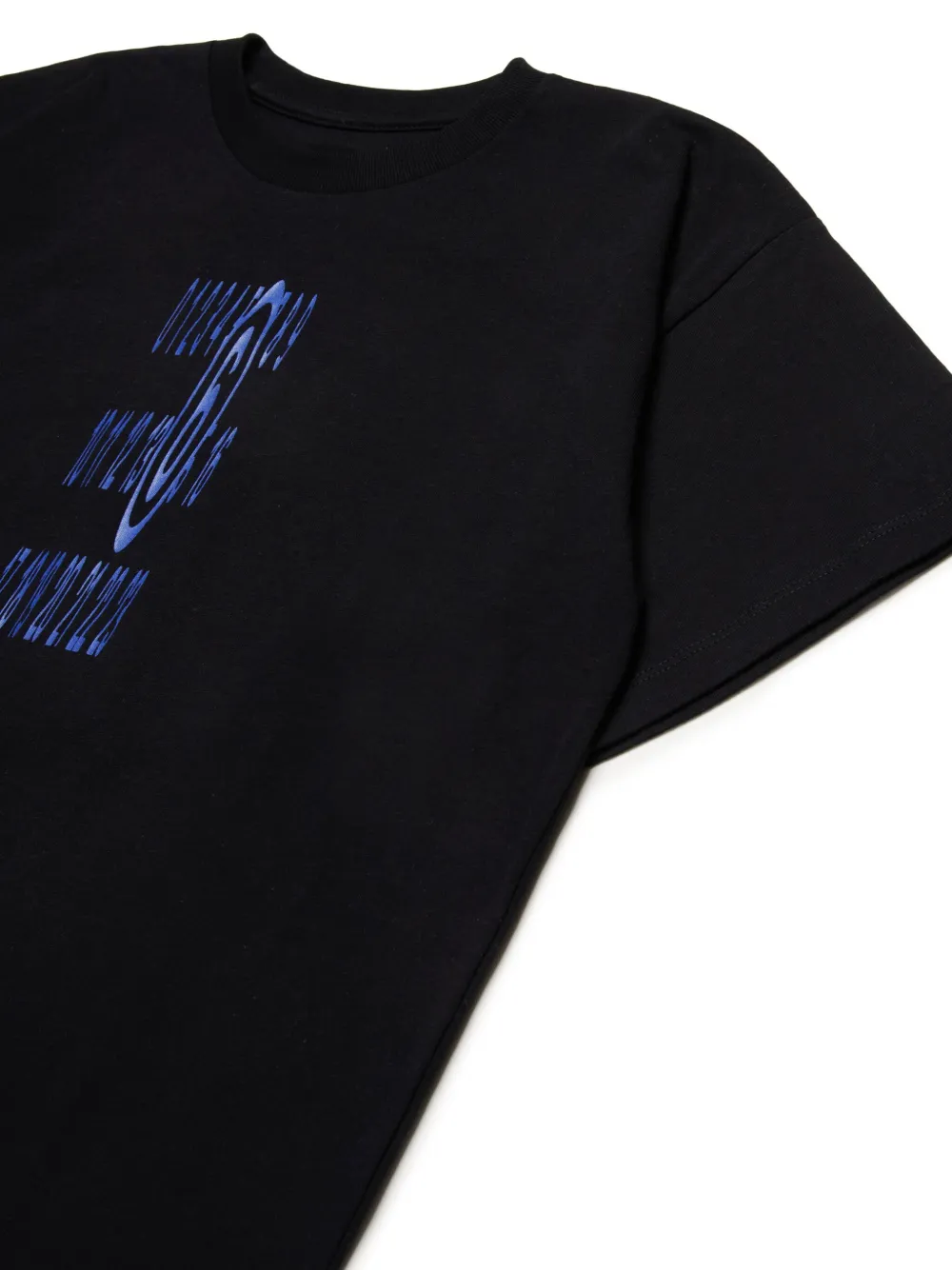 MM6 Maison Margiela Kids Numbers T-shirt Zwart