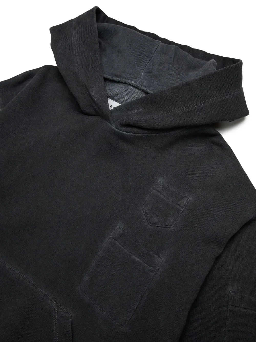 MM6 Maison Margiela Kids Happy Star hoodie Zwart