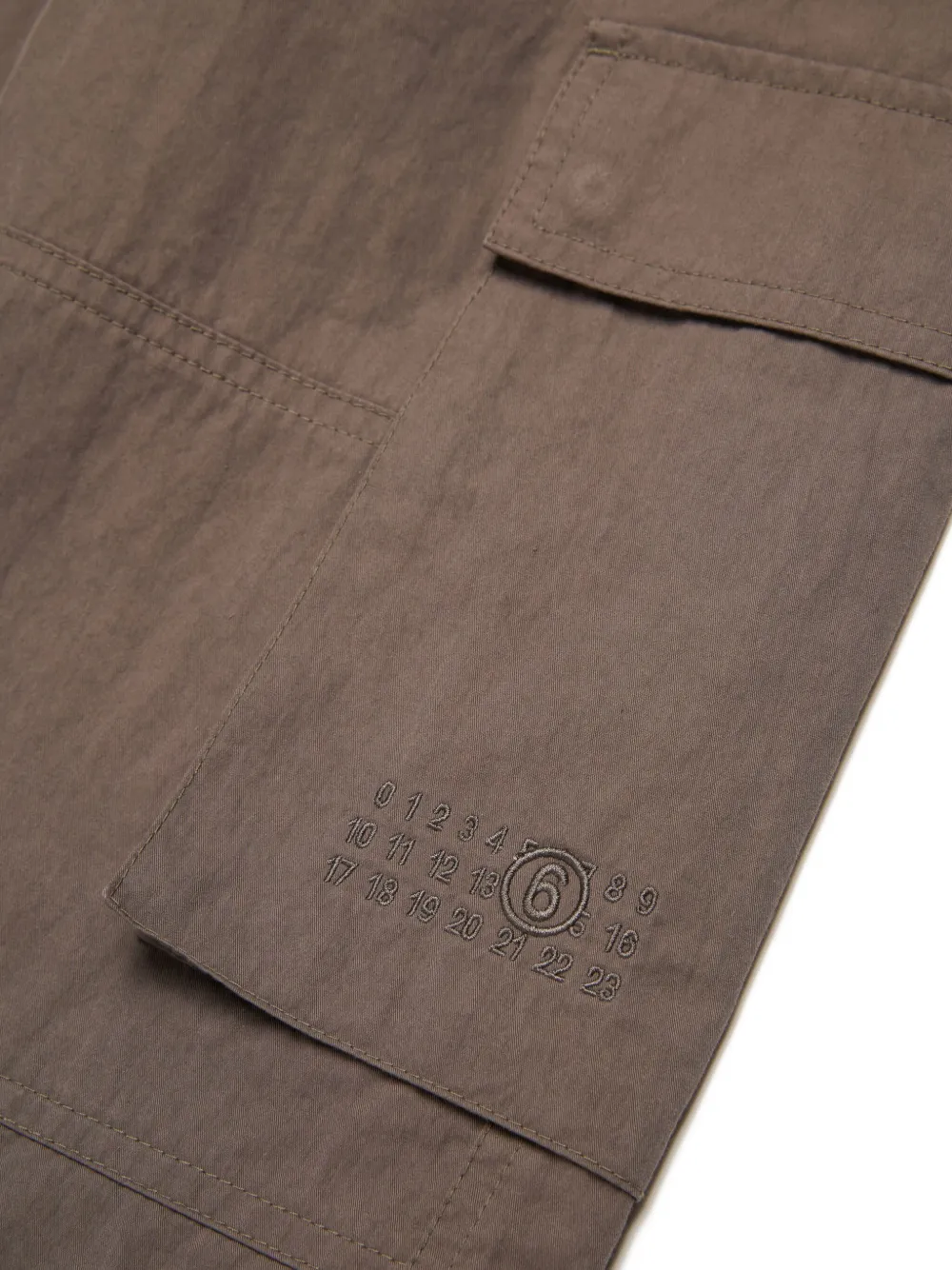 MM6 Maison Margiela Kids Cargo broek Bruin