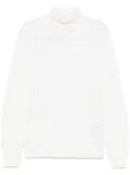 Ballantyne turtleneck sweater - White