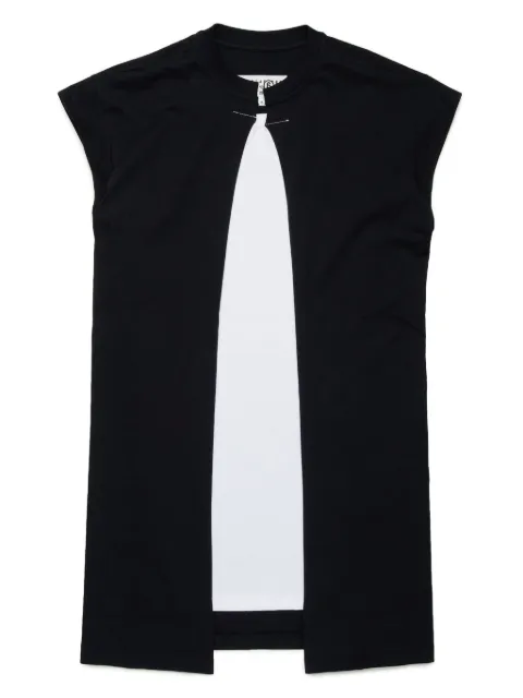 MM6 Maison Margiela Kids Abito asimmetrico con inserti