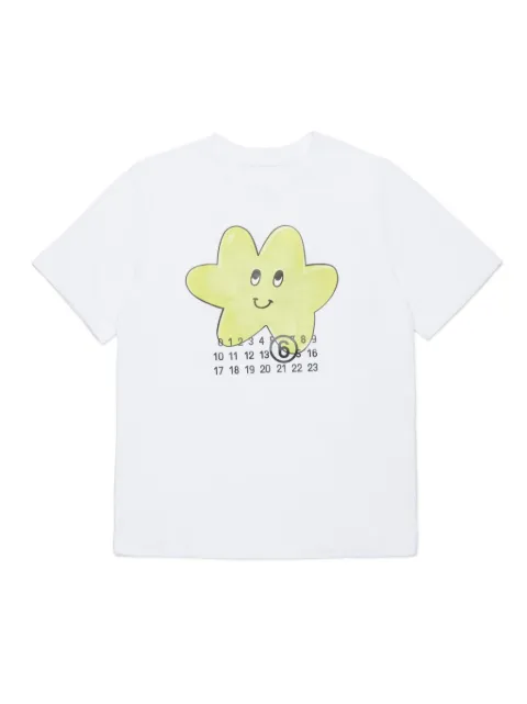 MM6 Maison Margiela Kids playera Numbers