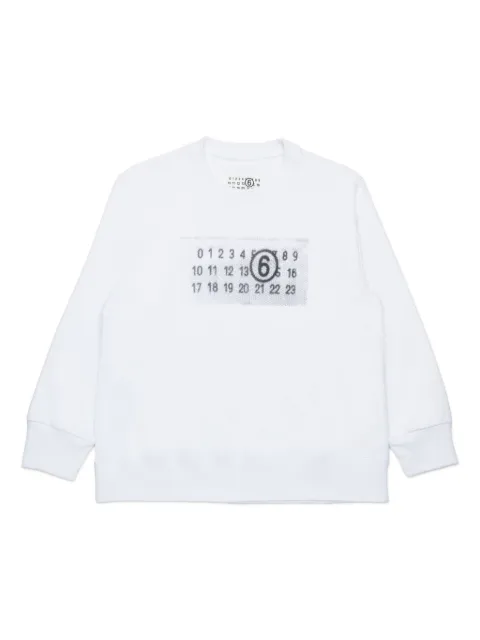 MM6 Maison Margiela Kids Sweater met print