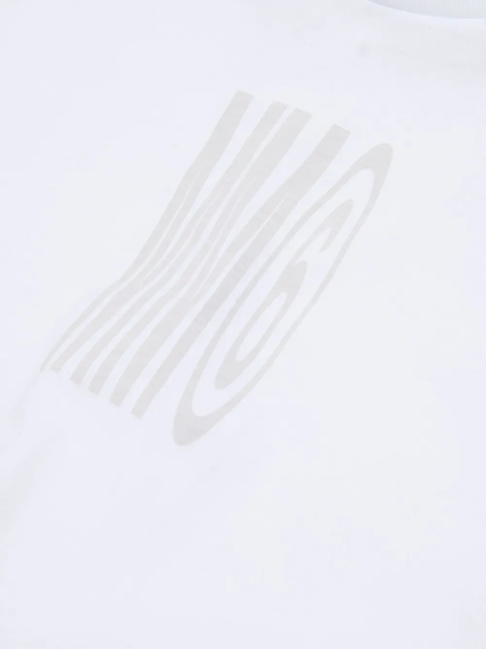 MM6 Maison Margiela Kids Katoenen T-shirt met logo Wit