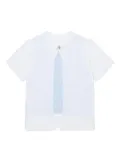 MM6 Maison Margiela Kids layered T-shirt - White