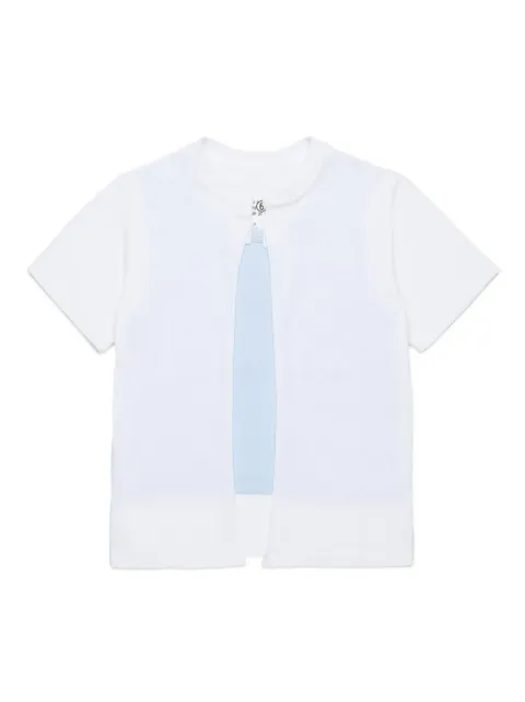 MM6 Maison Margiela Kids playera a capas