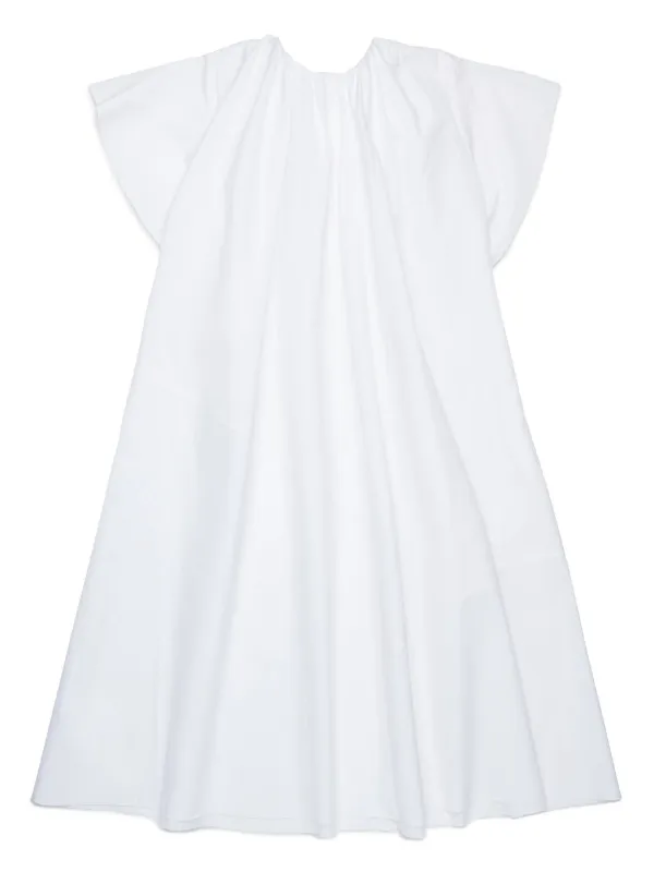 MM6 Maison Margiela Kids コットン ワンピース | ホワイト MM6 Maison Margiela Kids コットン ワンピース | ホワイト