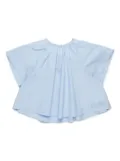MM6 Maison Margiela Kids Numbers blouse - Blue