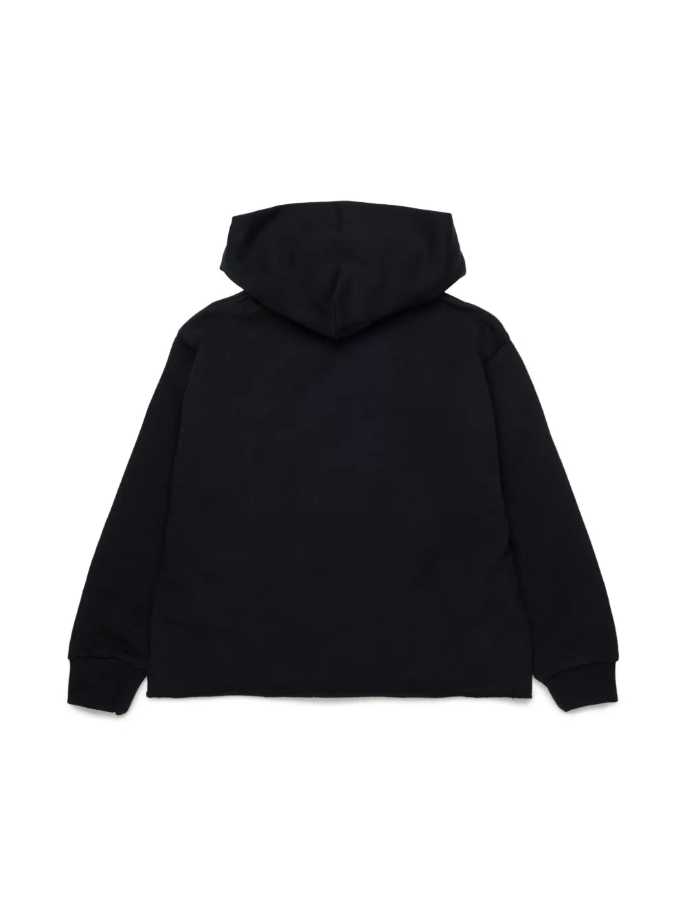 MM6 Maison Margiela Kids Katoenen hoodie met logo - Zwart