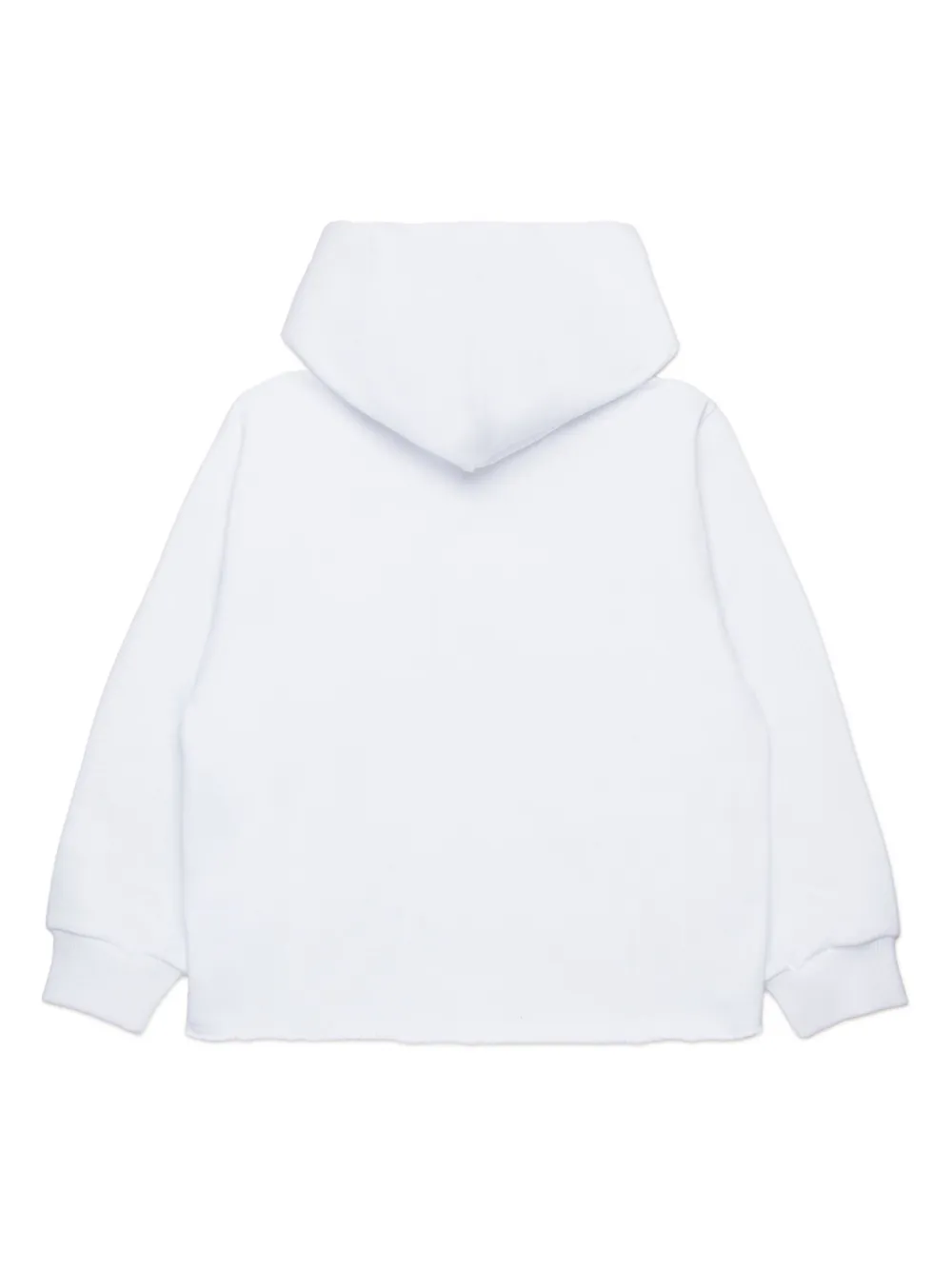 MM6 Maison Margiela Kids Hoodie met logoprint - Wit