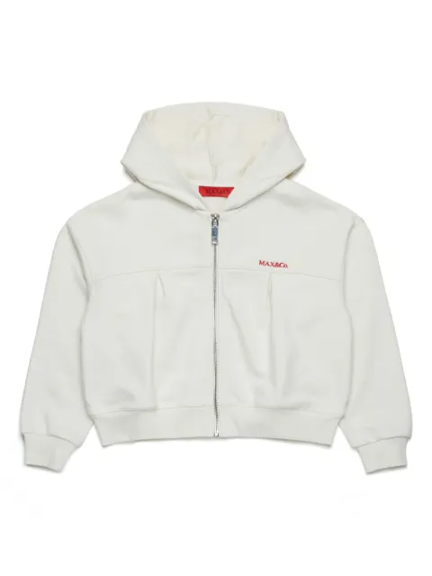 MAX&Co. Kids chamarra con logo bordado