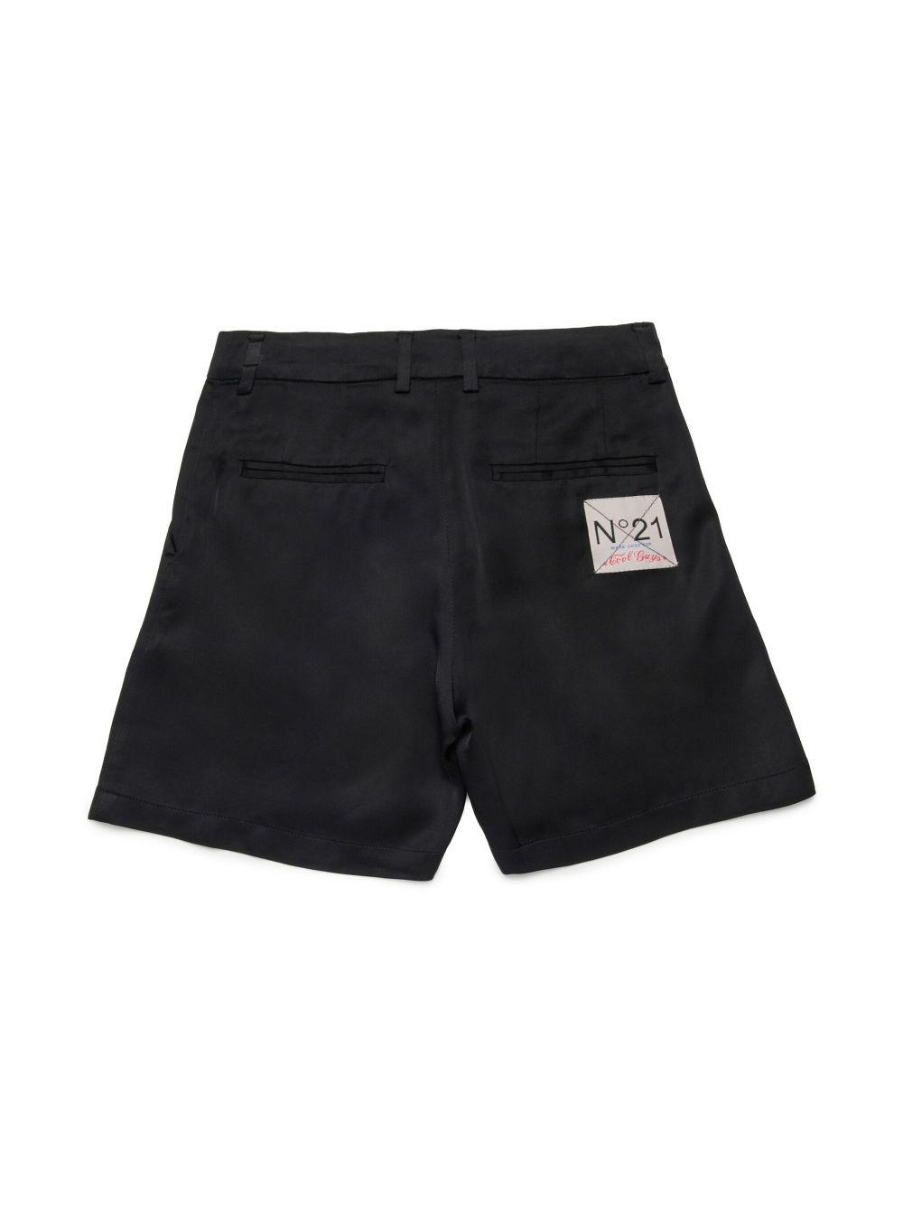 Nº21 Kids pleated shorts - Zwart