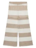 MAX&Co. Kids striped trousers - Neutrals