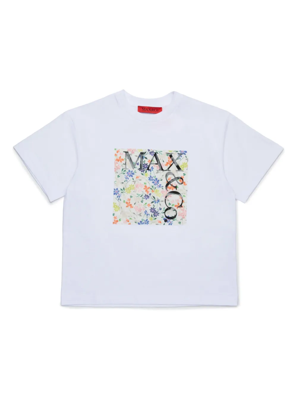MAX&Co. Kids playera con logo estampado | blanco | Image 1