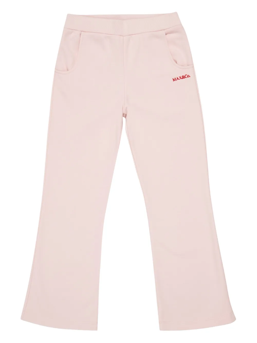 MAX&Co. Kids flared track pants | Pink | Image 1