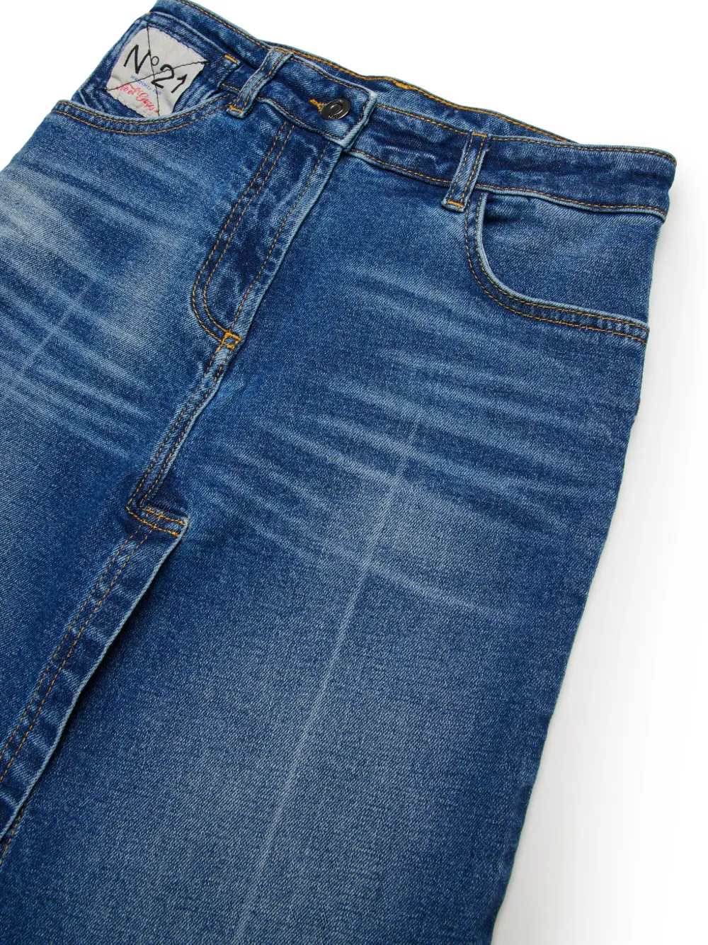 Nº21 Kids Spijkerrok Blauw