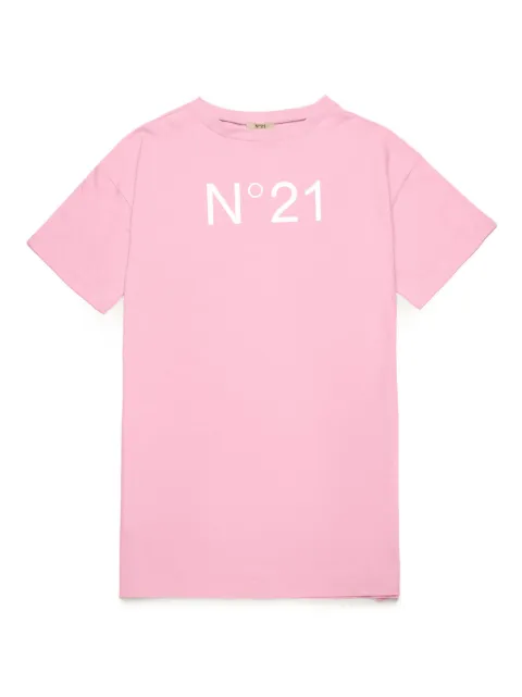 Nº21 Kids logo-print T-shirt