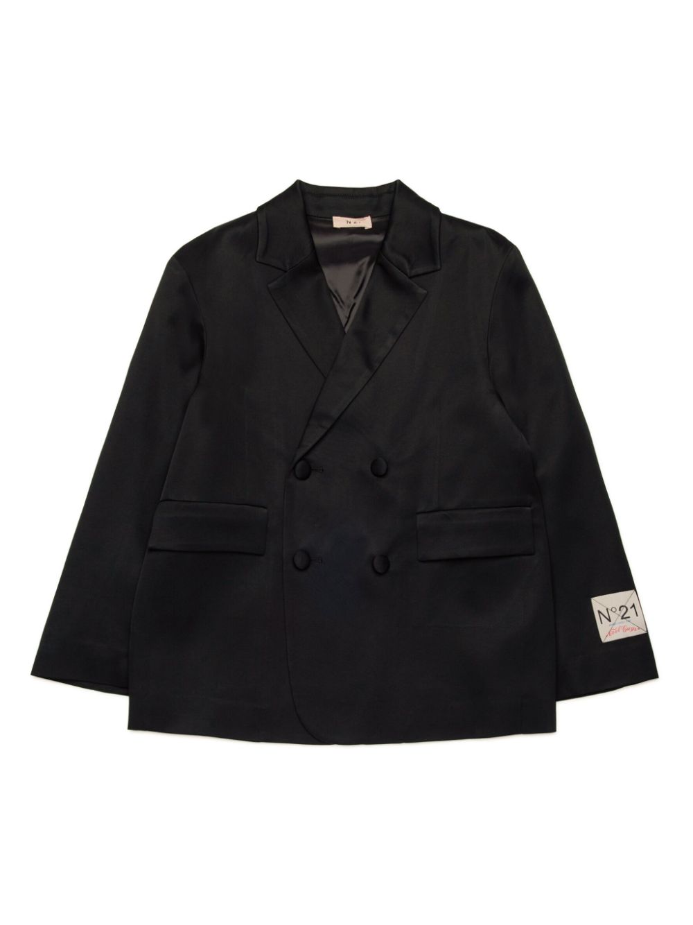 Nº21 Kids double-breasted blazer - Black