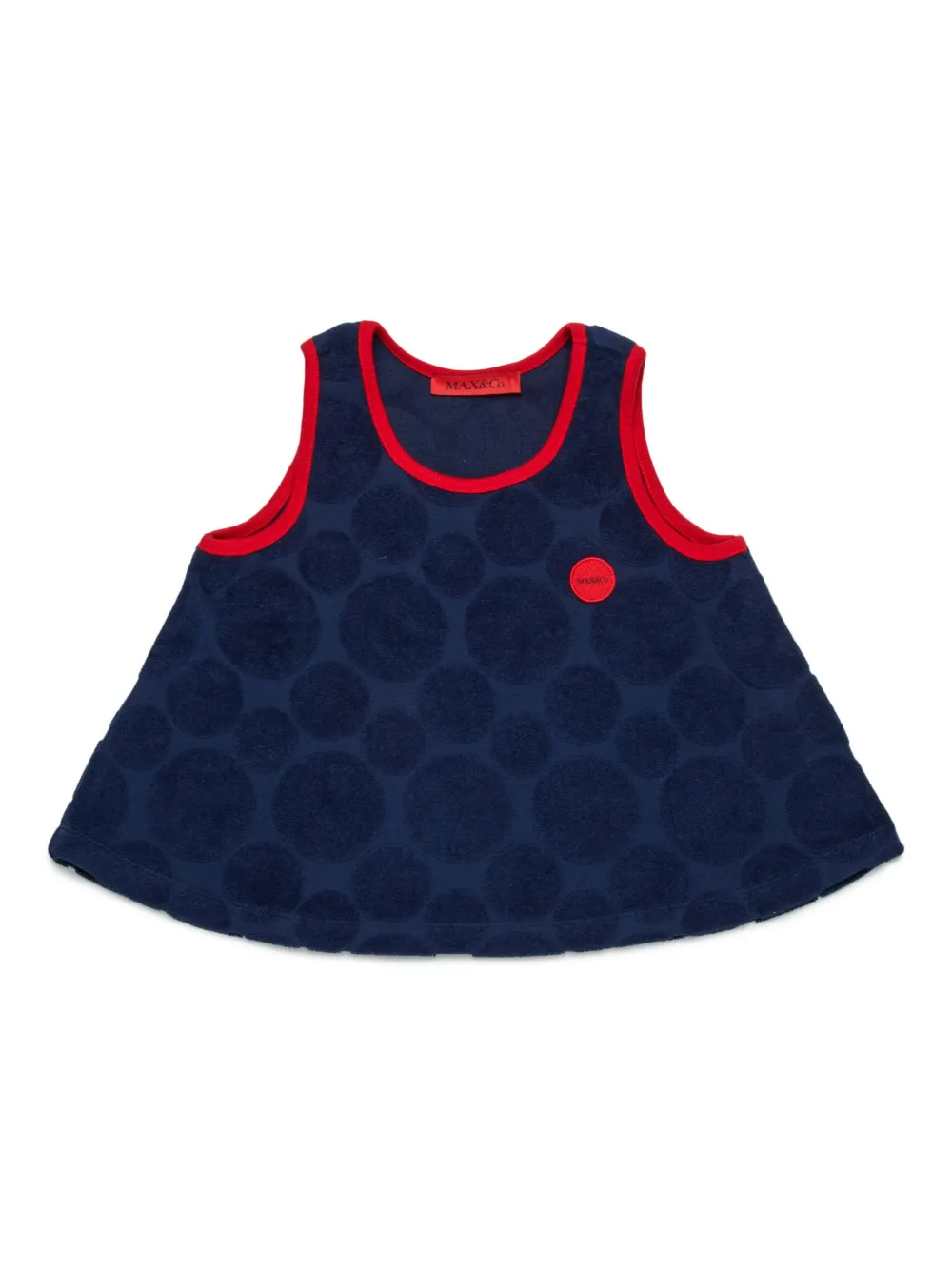MAX&Co. Kids camiseta con diseño afelpado | azul | Image 1