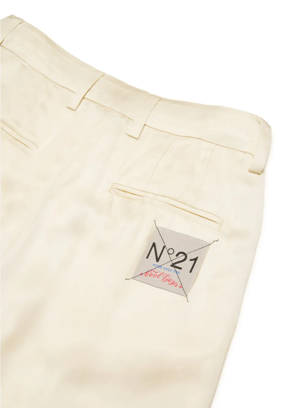 Nº21 Kids Plooibroek Wit