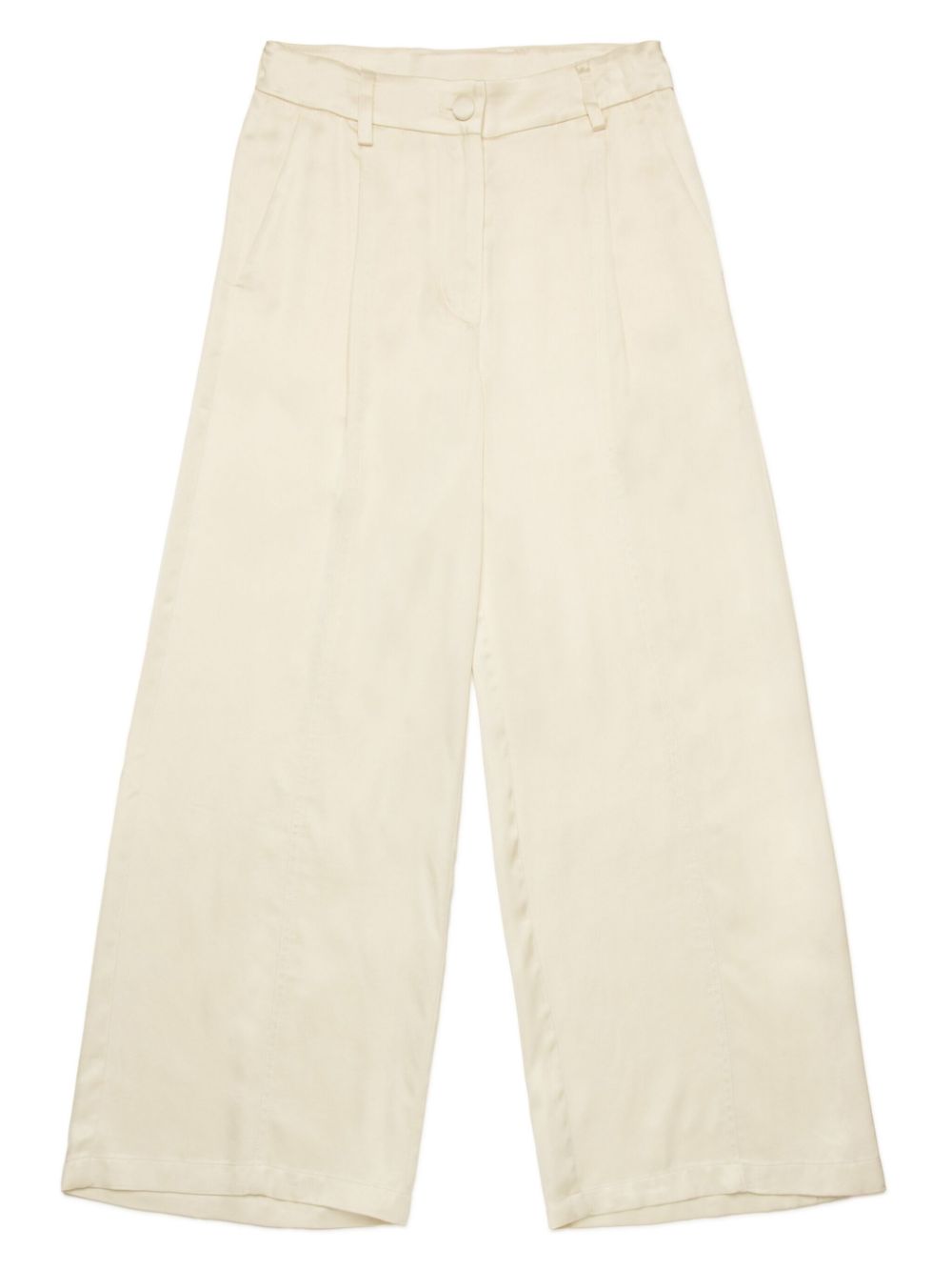 Nº21 Kids pleated trousers - White