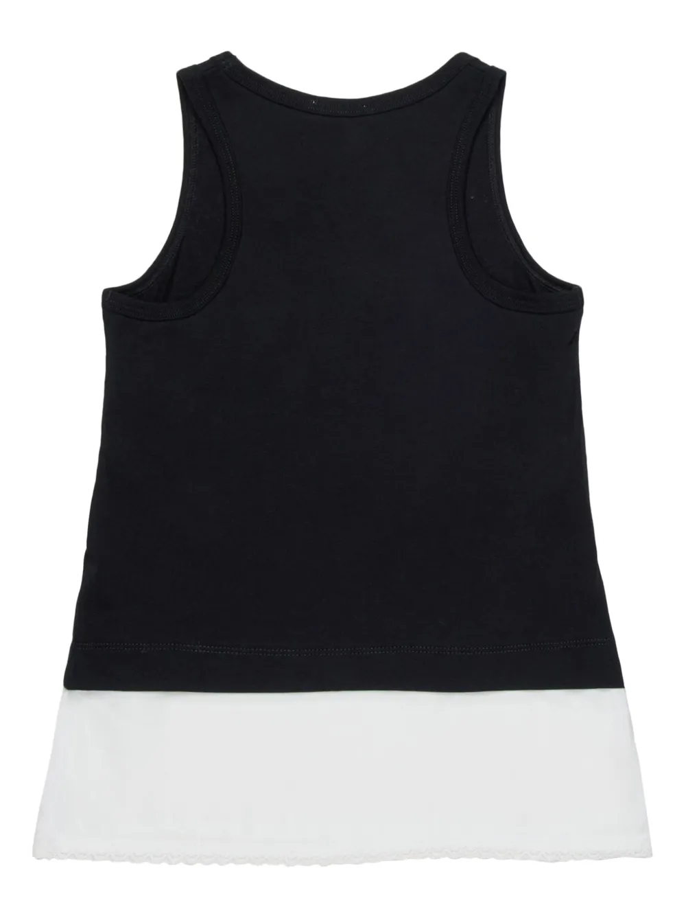 Nº21 Kids Tanktop met logoprint Zwart