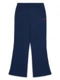 MAX&Co. Kids logo-embroidered track pants - Blue
