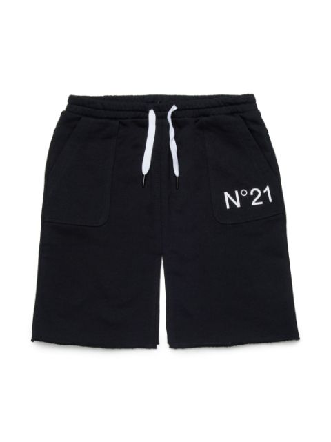 Nº21 Kids logo-print shorts