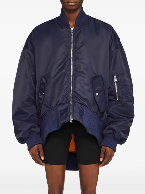 JW Anderson ボンバージャケット | ブルー | FARFETCH JP