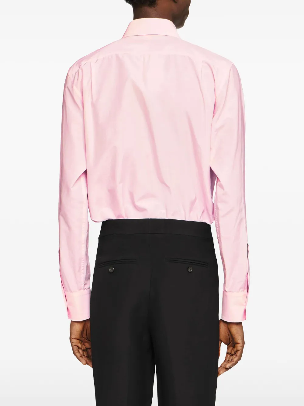JW Anderson Overhemd met contrasterende zak Roze