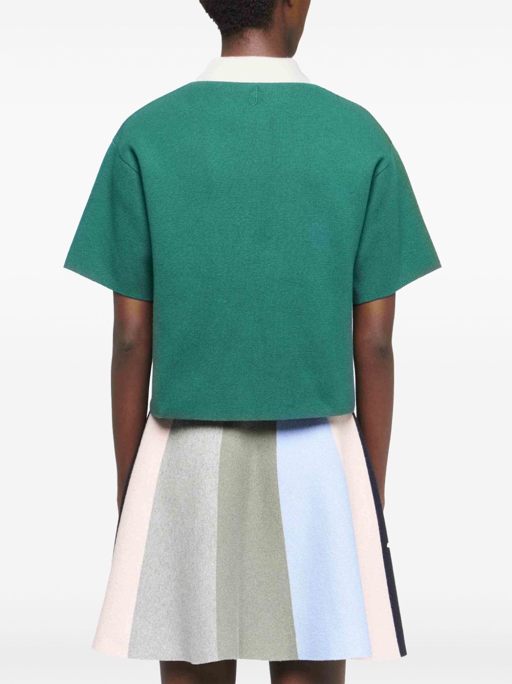 JW Anderson Cropped poloshirt Groen