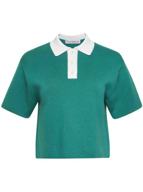 JW Anderson cropped polo shirt Women