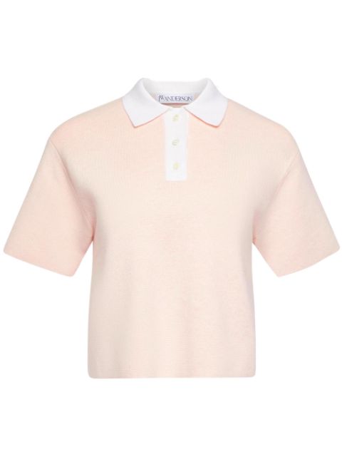 JW Anderson cropped polo shirt Women