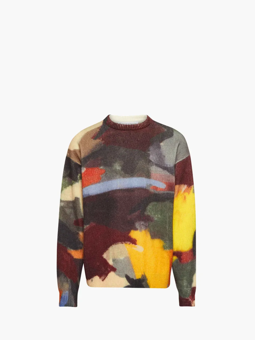 JW ANDERSON ABSTRACT' PRINTED SWEATER