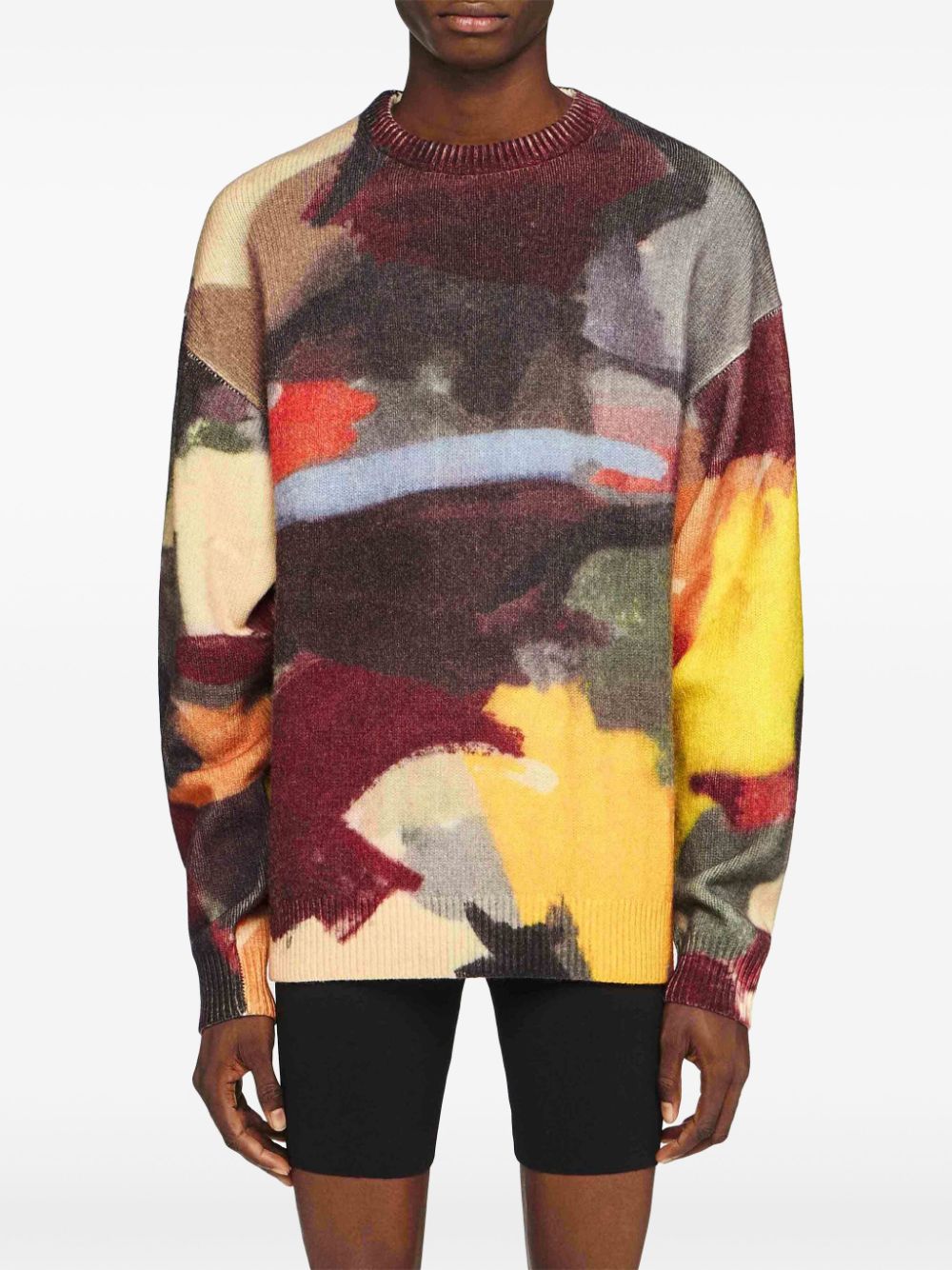 JW Anderson abstract-pattern jumper Men