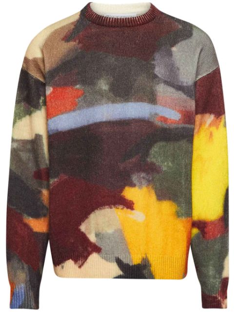 JW Anderson abstract-pattern jumper Men