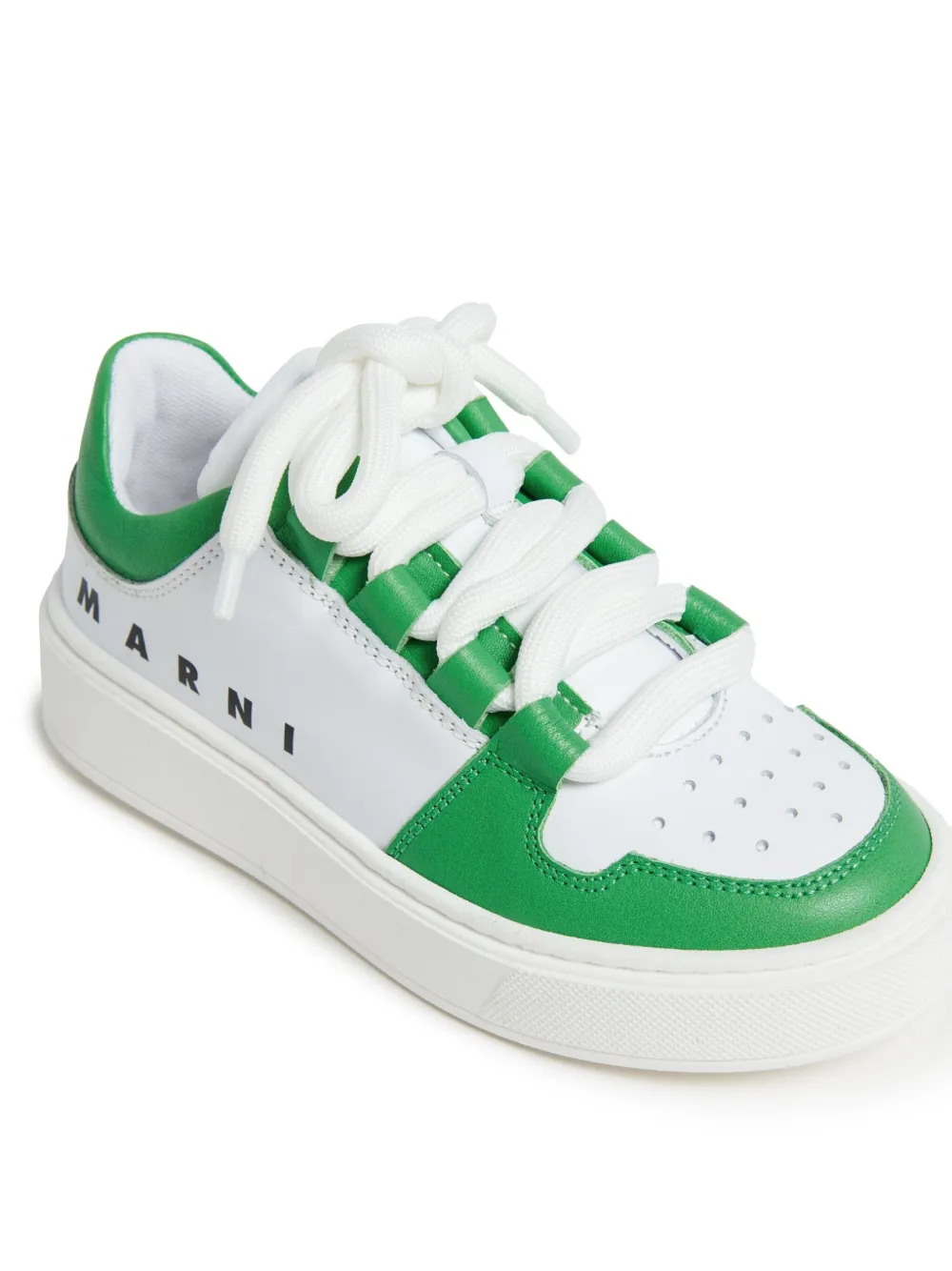 Marni Kids colour-block sneakers White