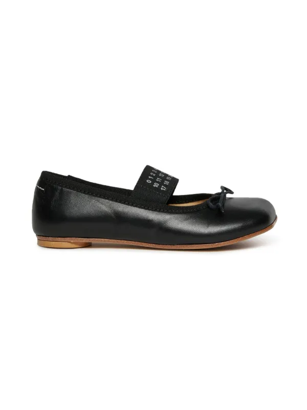 バレエシューズ Mm6 Maison Margiela Ballerina With Logo Mm6 Maison Margiela Ballerina Shoes for Women | Curated