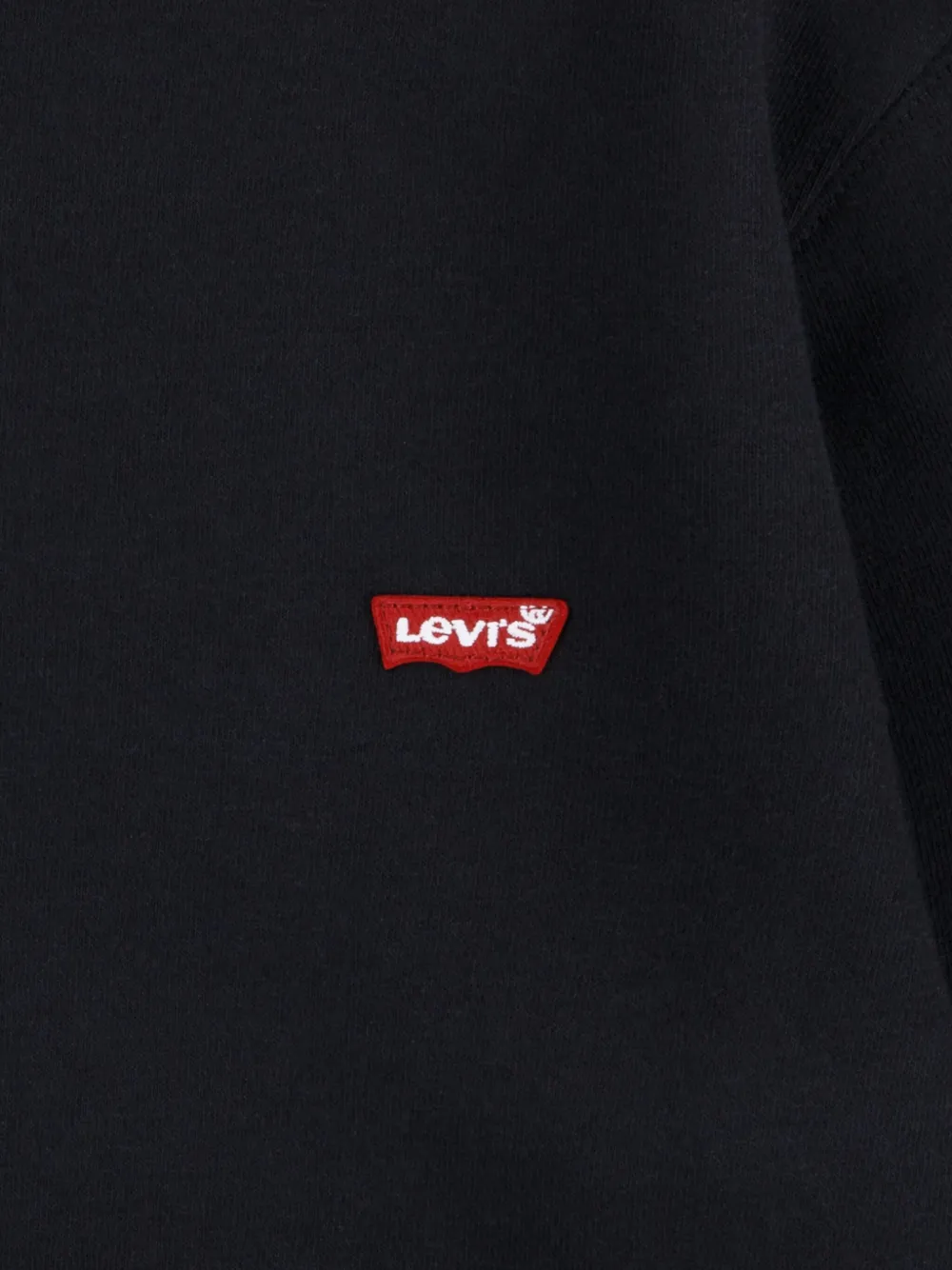 Levi's Kids Hoodie met logopatch Zwart