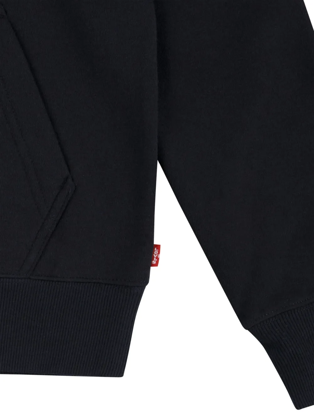  Levi's Kids Logo-patch Hoodie - Black 