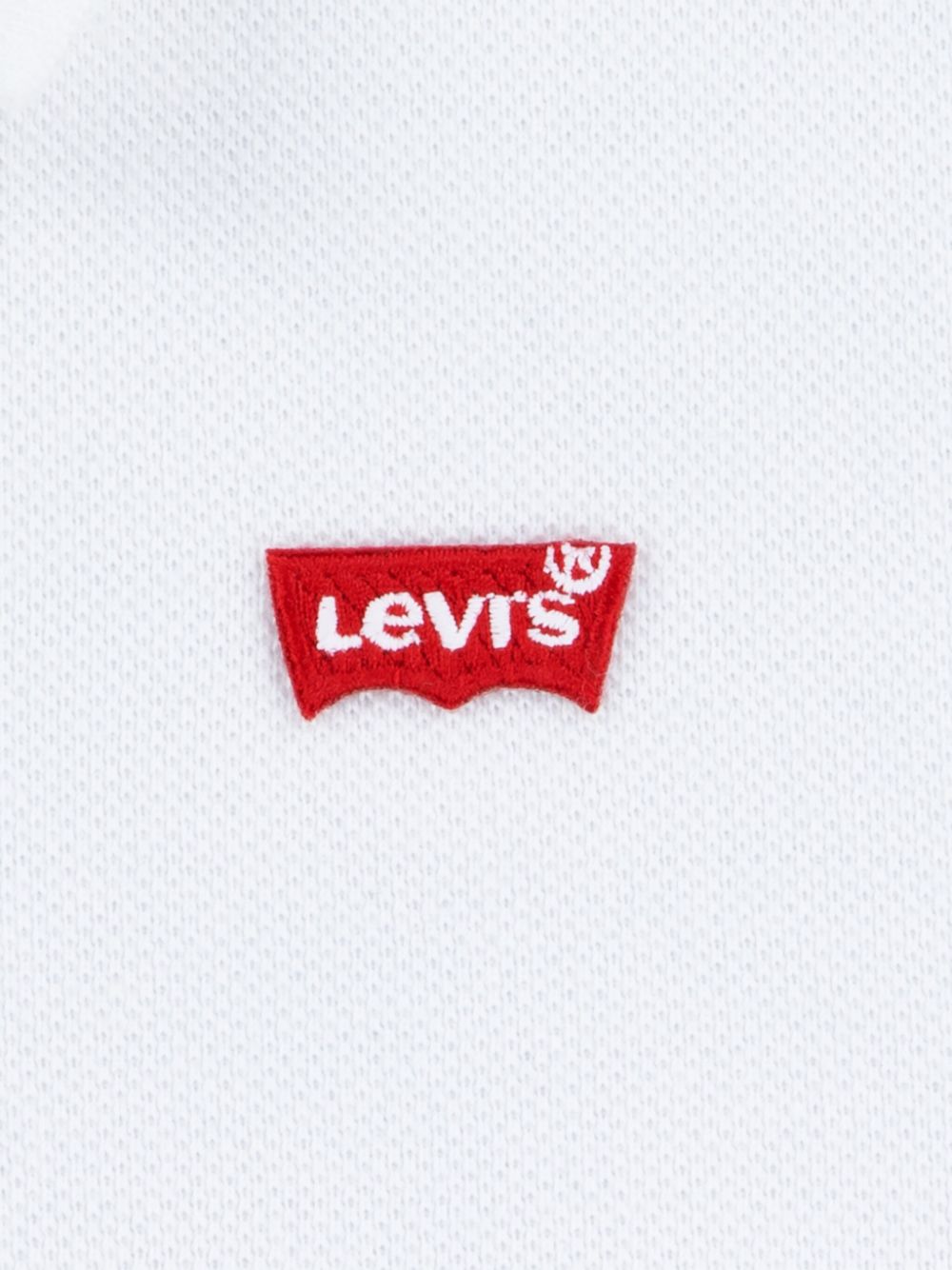 Levi's Kids Poloshirt met logopatch Wit