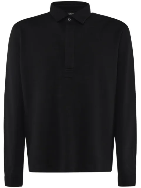 Zegna cotton polo shirt