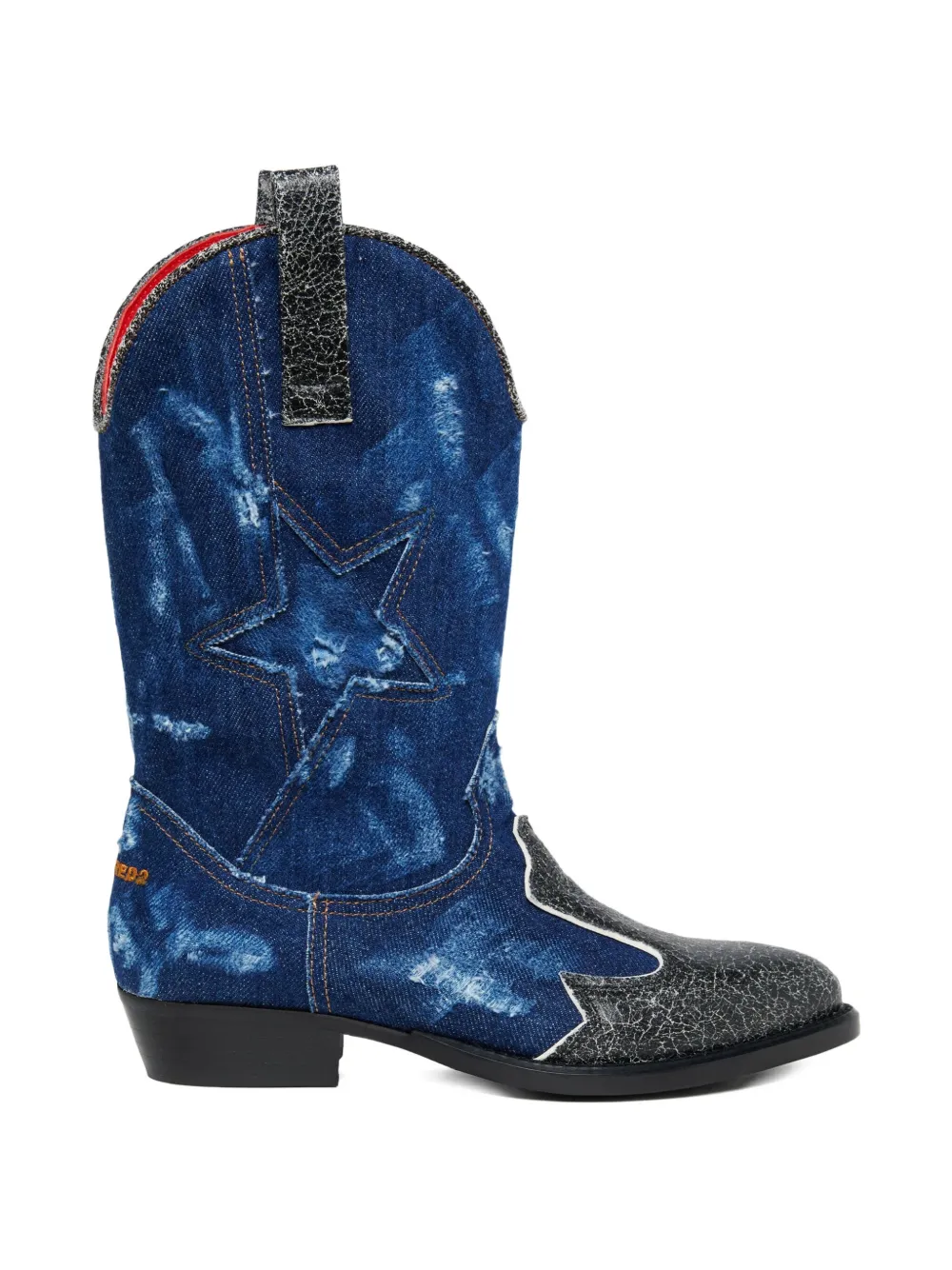 DSQUARED2 KIDS denim boots Blue