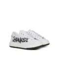DSQUARED2 KIDS leather sneakers - White