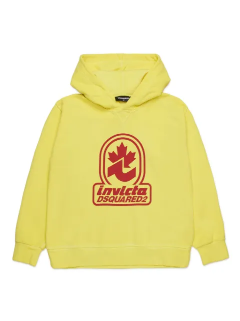 DSQUARED2 KIDS logo-print hoodie