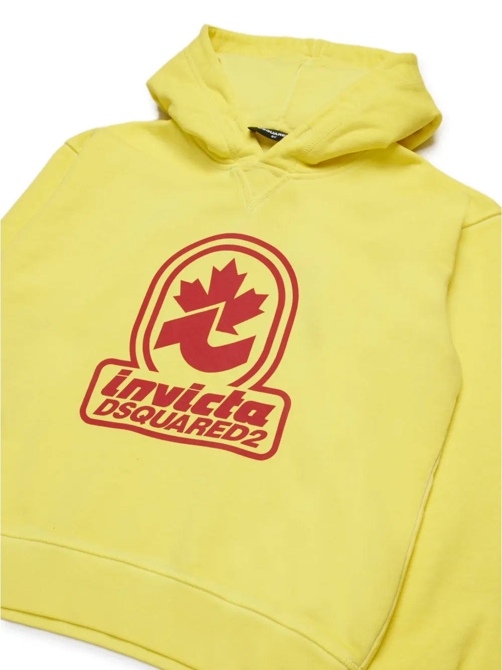 DSQUARED2 KIDS Hoodie met logoprint Geel