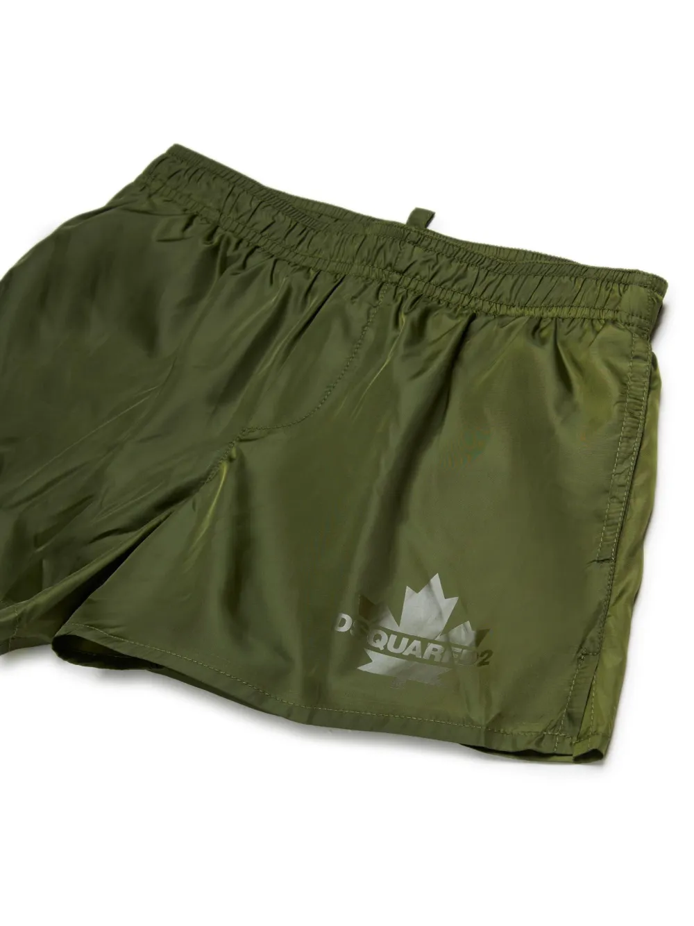 DSQUARED2 KIDS Zwembroek met logoprint Groen