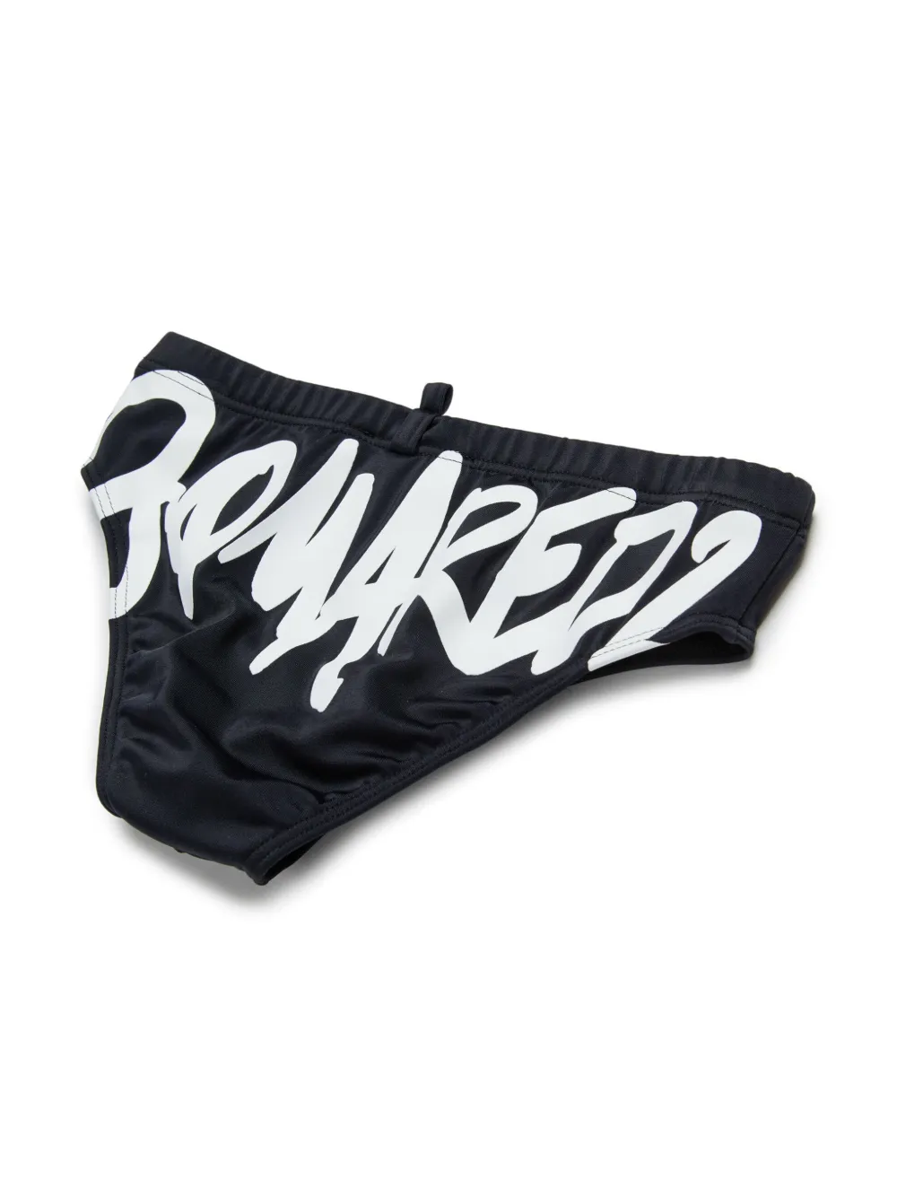 DSQUARED2 KIDS Zwembroek met logoprint Zwart