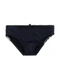 DSQUARED2 KIDS logo-print swimming trunks - Black